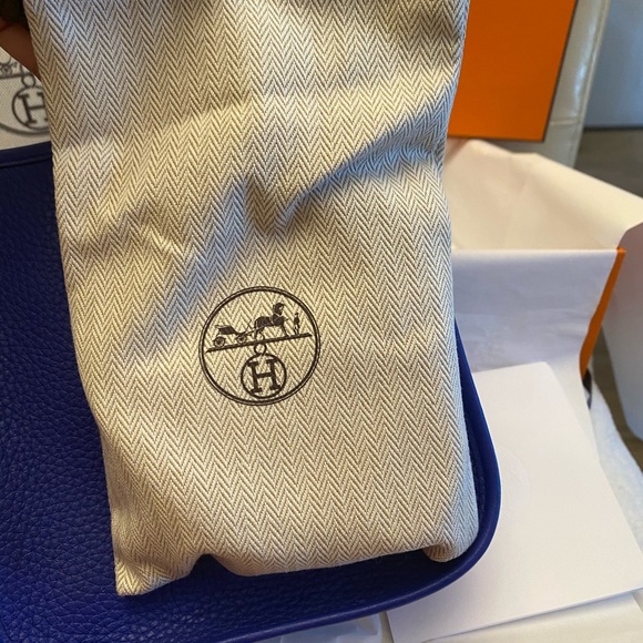 Box Fresh Hermes Evelyne tPM Blue Electrique - Picture 4 of 8